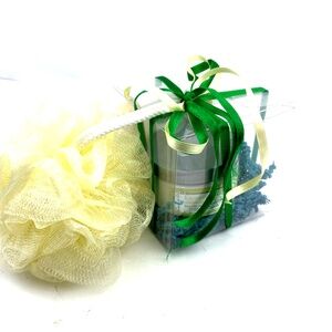 Lemongrass Soap Gift Set Christmas Holiday Package Bath Spa Lotion Bar
